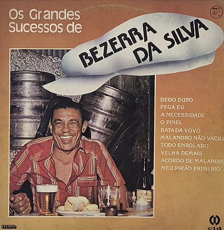 LP Bezerra Da Silva ‎– Os Grandes Sucessos De Bezerra Da Silva