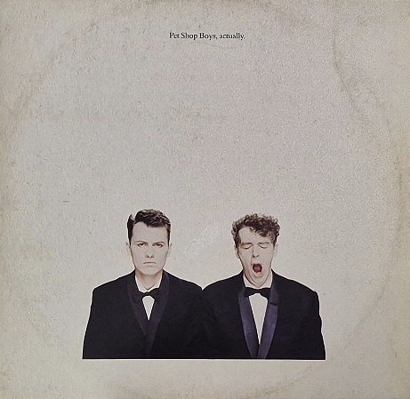 LP Pet Shop Boys ‎– Actually