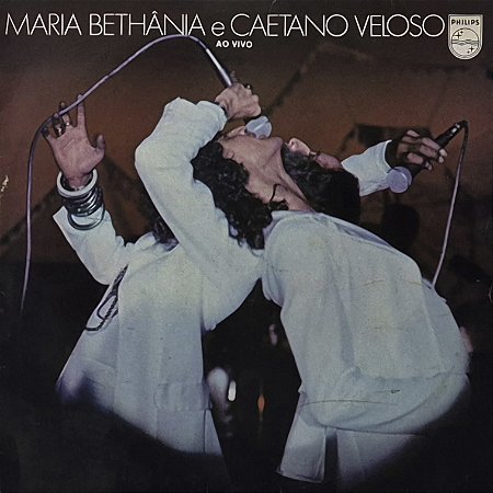 LP Maria Bethânia E Caetano Veloso ‎– Ao Vivo