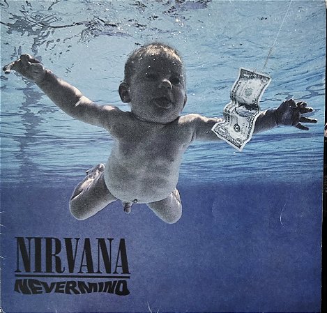 LP Nirvana ‎– Nevermind - Original - Capa Do Macaco