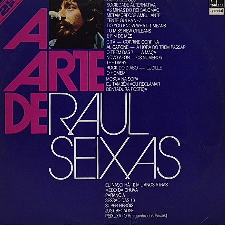 LP Raul Seixas – A Arte De Raul Seixas