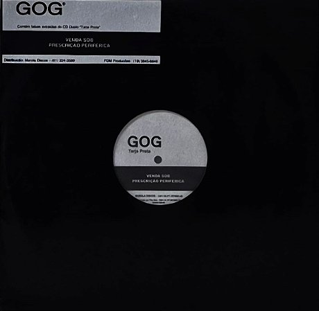 LP GOG – Tarja Preta
