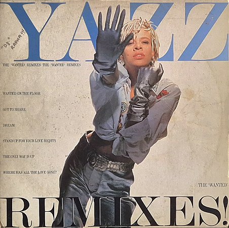 LP Yazz ‎– The 'Wanted' Remixes!