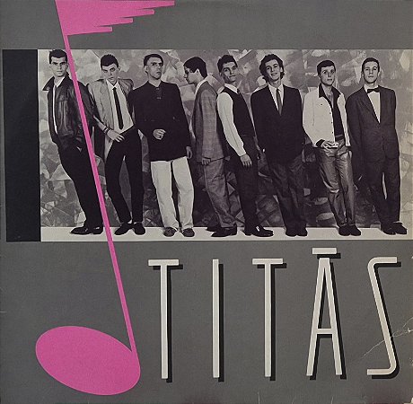 LP Titãs ‎– Titãs - 1984