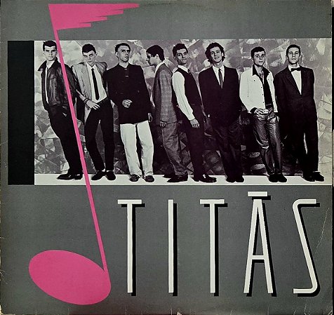 LP Titãs ‎– Titãs - 1984 - C/encarte