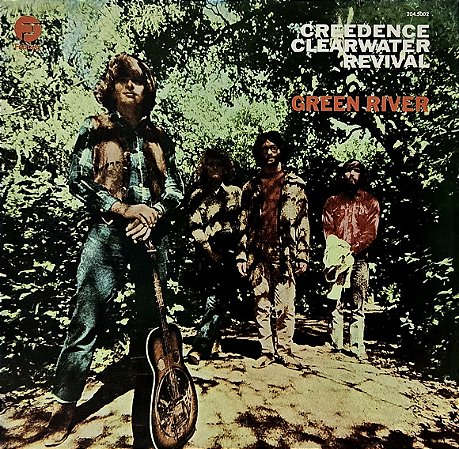 LP Creedence Clearwater Revival ‎– Green River
