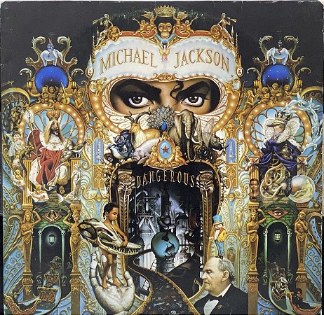 LP Michael Jackson ‎– Dangerous