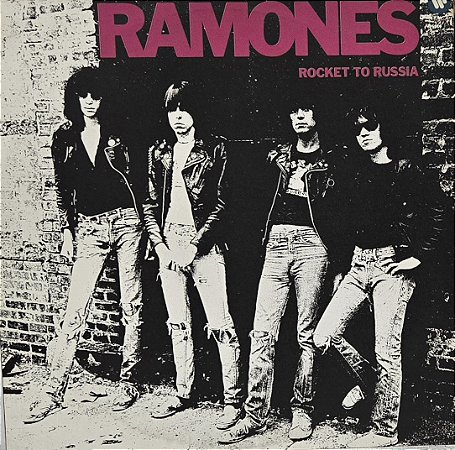 LP Ramones ‎– Rocket To Russia - C/encarte