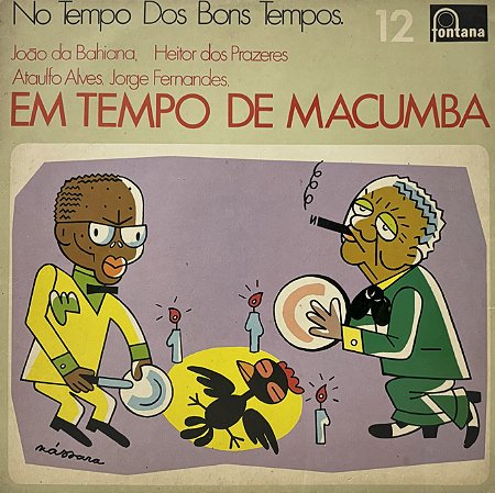 LP João Da Bahiana / Heitor Dos Prazeres / Ataulfo Alves / Jorge Fernandes – Em Tempo De Macumba