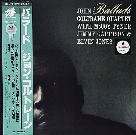 LP John Coltrane Quartet – Ballads - Japão