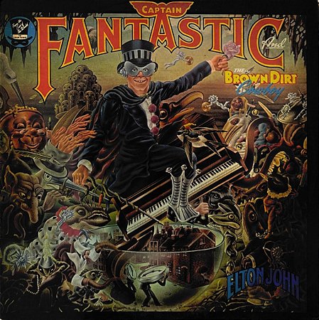 LP Elton John – Captain Fantastic And The Brown Dirt Cowboy