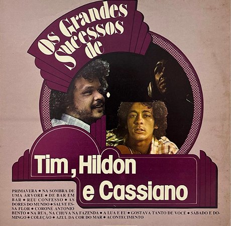 LP Tim Maia, Hyldon E Cassiano – Os Grandes Sucessos De Tim, Hildon E Cassiano