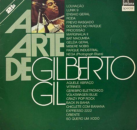 LP Gilberto Gil – A Arte De Gilberto Gil