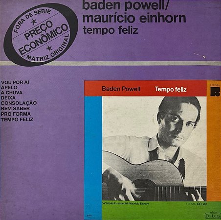 LP Baden Powell / Maurício Einhorn – Tempo Feliz