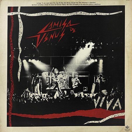 LP Camisa De Vênus – Viva