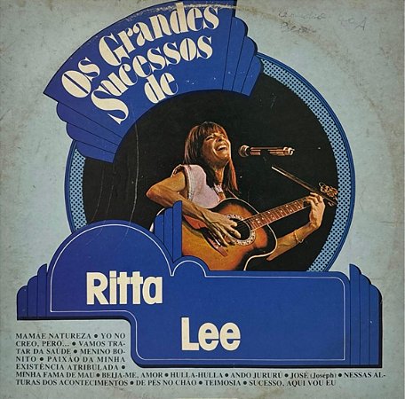 LP Ritta Lee – Os Grandes Sucessos De Ritta Lee