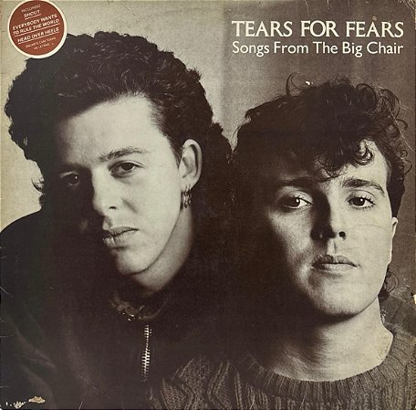 LP Tears For Fears – Songs From The Big Chair