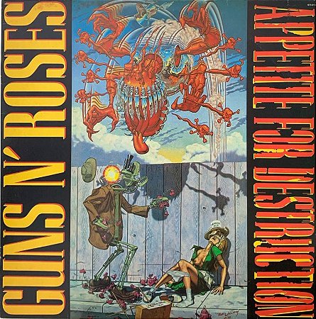 LP Guns N' Roses – Appetite For Destruction