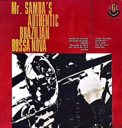 LP Mr. Samba E Seus "Skindôs Ritmicos"* – Mr. Samba's Authentic Brazilian Bossa Nova