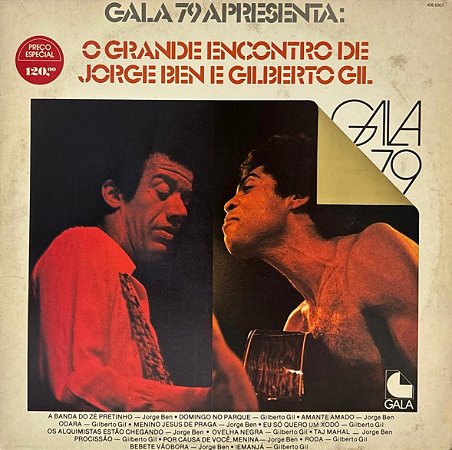 LP Jorge Ben, Gilberto Gil – O Grande Encontro De Jorge Ben E Gilberto Gil