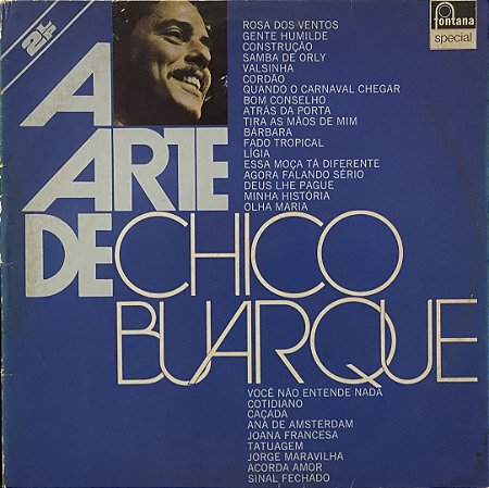 LP Chico Buarque – A Arte De Chico Buarque - Duplo