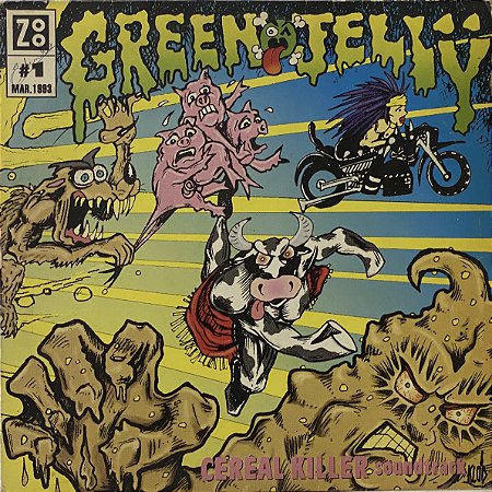 LP Green Jellÿ – Cereal Killer Soundtrack - 1992 - Raro