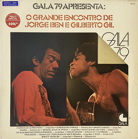 LP Jorge Ben, Gilberto Gil – O Grande Encontro De Jorge Ben E Gilberto Gil