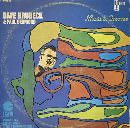 LP Dave Brubeck & Paul Desmond – Moods & Grooves - 1972 - 	Cool Jazz
