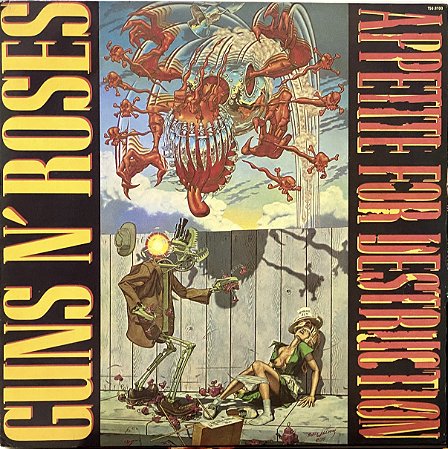 LP Guns N' Roses – Appetite For Destruction - Capa Censurada