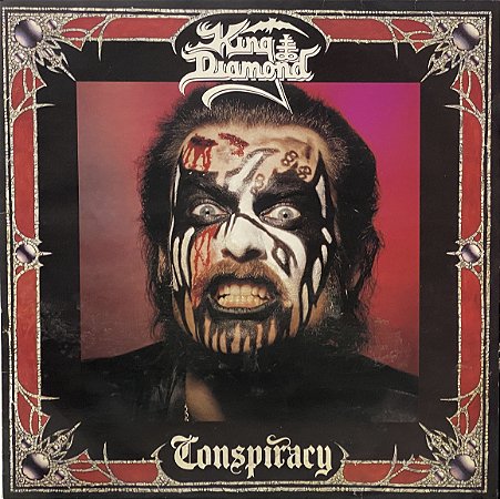 LP King Diamond – Conspiracy - 1989 - C/encarte