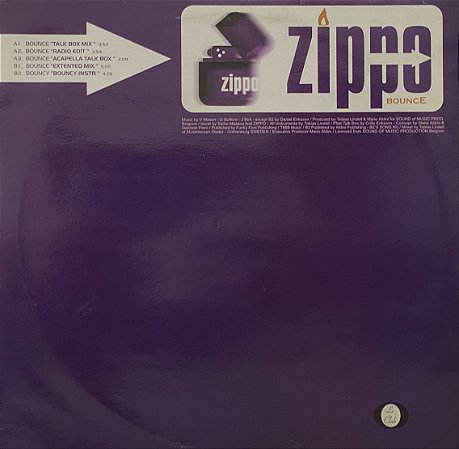 EP Zippo – Bounce - 	Electronic/Groove