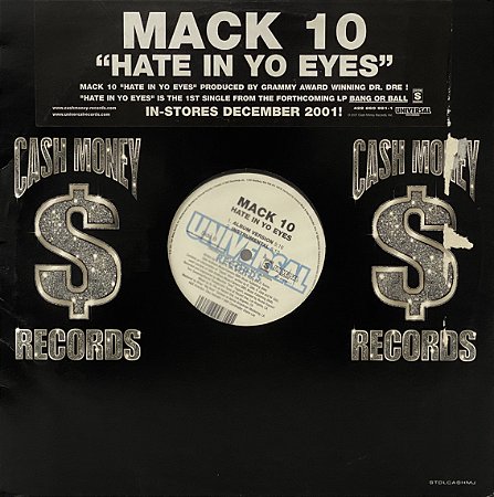 EP Mack 10 – Hate In Yo Eyes - 2001 - Hip Hop
