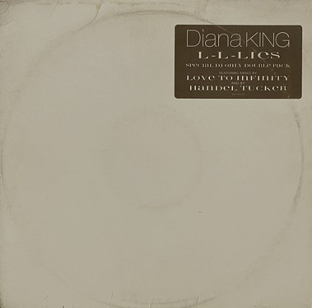 LP Diana King – L-L-Lies - 1997 - Electronic/Pop/Reggae