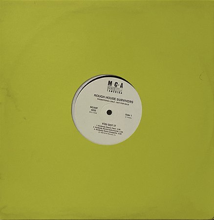 EP Rough House Survivers – You Got It - 1998 - Hip Hop