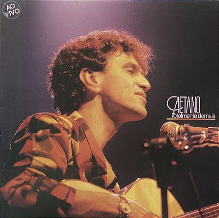 LP Caetano Veloso – Totalmente Demais - C/encarte