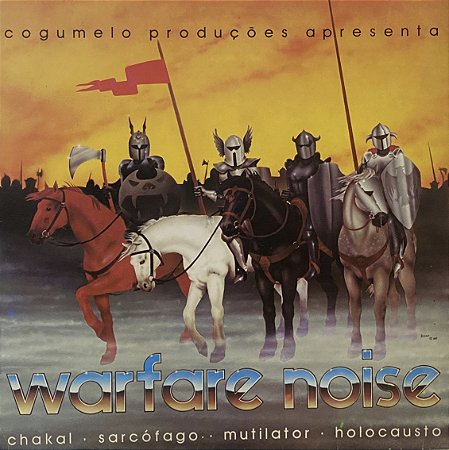 LP Warfare Noise - 1987 - 	Cogumelo - C/encarte