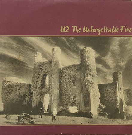 LP U2 – The Unforgettable Fire - C/encarte