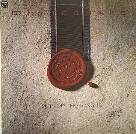 LP Whitesnake – Slip Of The Tongue - C/encarte