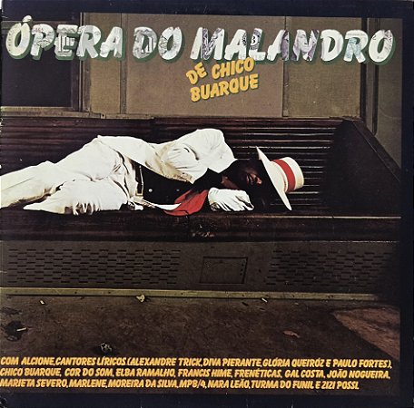 LP Chico Buarque – Ópera Do Malandro - 1979 - Duplo - C/ encarte