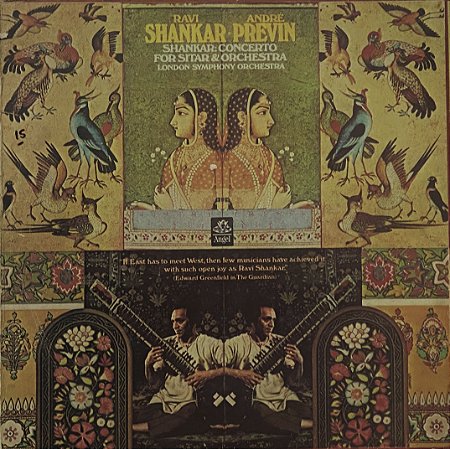 LP Ravi Shankar & André Previn - London Symphony Orchestra – Concerto For Sitar & Orchestra
