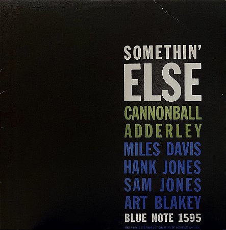 LP Cannonball Adderley – Somethin' Else - U.S.A