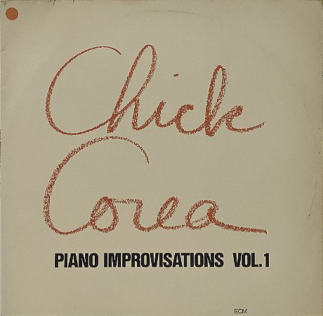 LP Chick Corea – Piano Improvisations, Vol. 1 - Free Jazz