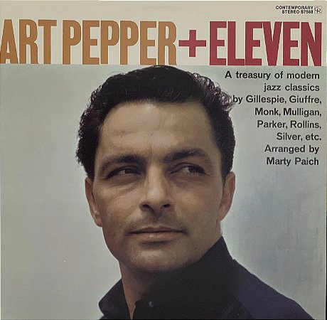 LP Art Pepper – Art Pepper + Eleven - U.S.A.