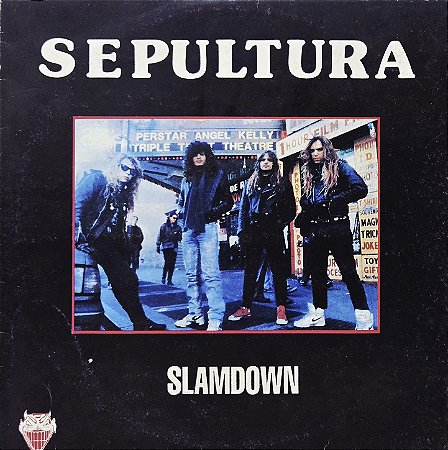 LP Sepultura – Slamdown - Unofficial Release - Preto