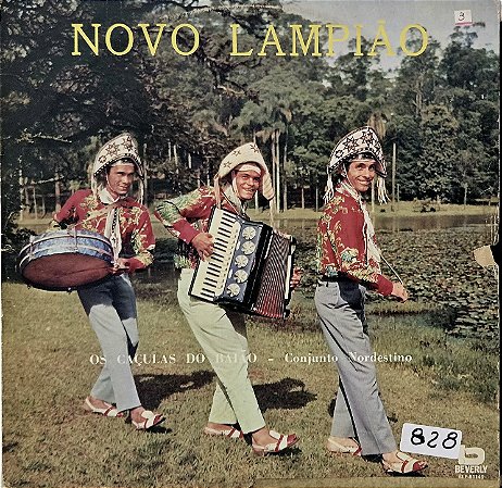 LP Os Caçulas Do Baião – Novo Lampião - Forrò