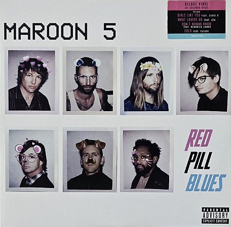 LP Maroon 5 – Red Pill Blues - 2018 - U.S.A.