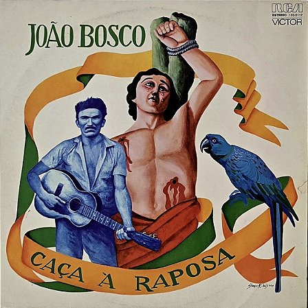 LP João Bosco – Caça À Raposa - 1975 - C/encarte
