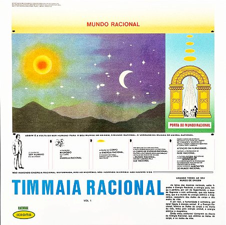 LP Tim Maia – Racional Vol. 1 - Três Selos