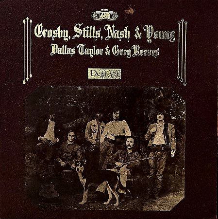 LP Crosby, Stills, Nash & Young ‎– Déjà Vu - U.S.A - Gatefold