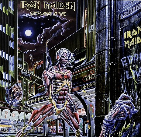 LP Iron Maiden – Somewhere In Time - Europa